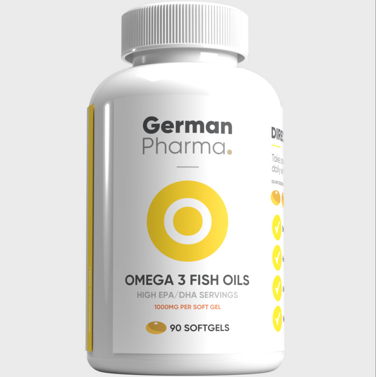 German Pharma Fish Oils 90 Capsules
